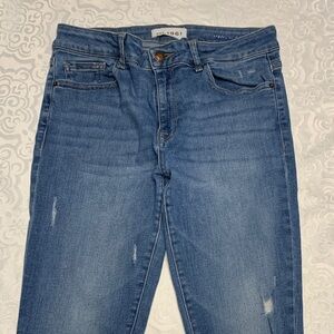DL1961 Women's Distressed Blue Skinny Jeans